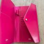 Pink travel holder - from recycled leather Image 3