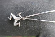 Vintage Sterling Silver 925 Pendant Necklace 3,9g length - 16"