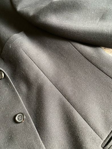 Hugo Boss black wool sports jacket 46L