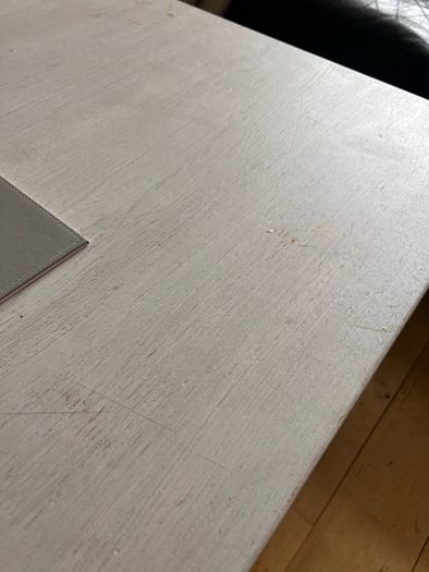 Wooden coffee table