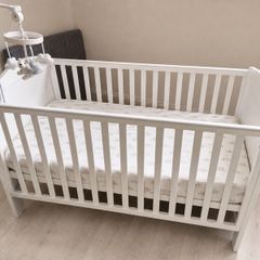 Baby cot & Wooden changing table