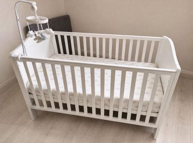 Baby cot & Wooden changing table