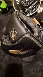 Hayabusa T3 Headgear Black Gold