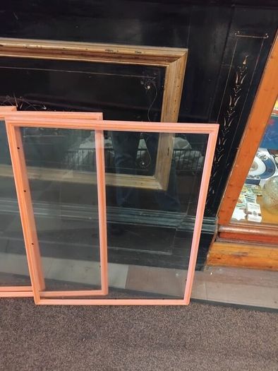 7 Wood Frames and glass