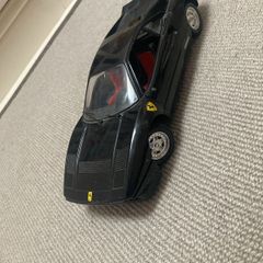 Black Ferrari Polistil Tonka 1:16 made in Italy vintage toy car