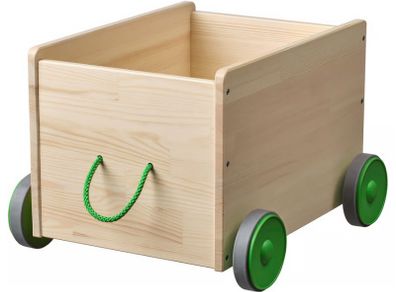 IKEA FLISAT Toy storage with wheels