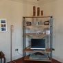 Handmade Industrial Shelving or TV Unit. Reclaimed Timber Image 3