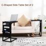C-Shaped Side Table Image 4