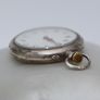 Vintage Bordeaux  Gents Mechanical  Silver Pocket Watch Image 5