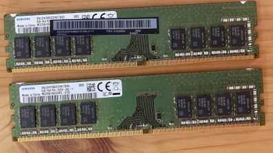 Samsung 16GB DDR4 2x8GB pair
