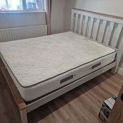 kingsize bedframe and mattress