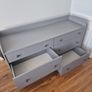 ikea Hauga Chest of Drawers Grey Image 4
