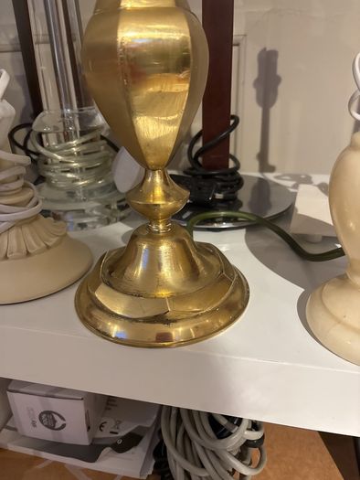 Mix and Match Lamp Shades and Bases - A Large Selection of Table Lamps - Denby, Laura Ashley, Marble Spiral Pillar Lamp, Ceramic Stacked Stone Style base, Small Alabaster / Marble lamps, Solid Brass, Chrome Reading lamp, Solid Wood Base and many more
