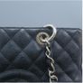CHANEL Black Caviar Grand Shopping Tote GST bag Image 5