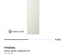 IKEA PAX Tyssedal 5 x doors only PERFECT condition