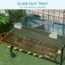 Large Bird Cage Budgie Cage with Stand, Toys, Wheels, Accessories, Storage Shelf for Canaries, Finches, Lovebirds, Parakeets - Black, 79 x 49 x 133 cm Image 5