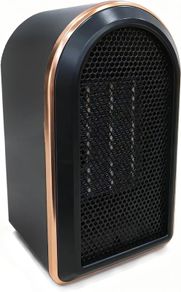 Electric Heater, Space Heater with 800W/1200W Heating Modes Portable PTC Ceramic Plug in Heaters for Home Low Energy Adjustable Heater Tip-Over & Overheat Protection Room Bedroom Office