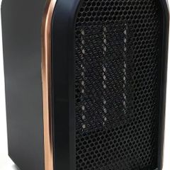 Electric Heater, Space Heater with 800W/1200W Heating Modes Portable PTC Ceramic Plug in Heaters for Home Low Energy Adjustable Heater Tip-Over & Overheat Protection Room Bedroom Office