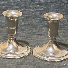 Metal(steel alloy) candle holders