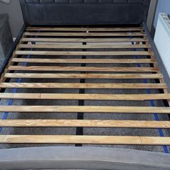 Bed frame and headboard
