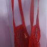 Mesh Bag in Red Image 6