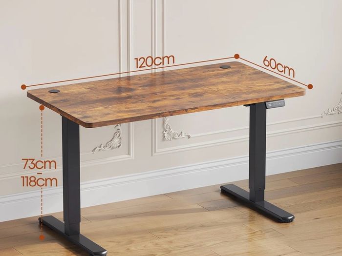 Electric Standing Desk (120 x 60 cm) Height Adjustable