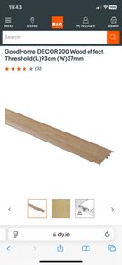 Threshold bar