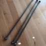 Curtain poles x3 160cm Image 5
