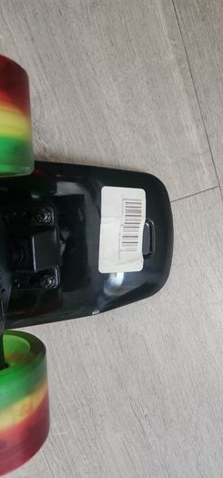 Sunset Led Light Complete Cruiser Skateboard - Black Rasta NRP 120 Eur