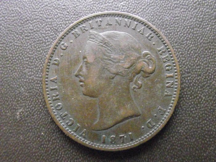1871 States of Jersey Victoria. 1/13 Shilling