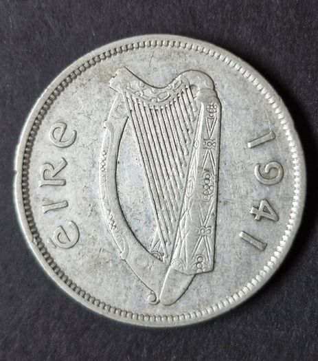 Ireland 1941 Silver Florin