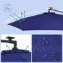 Parasol Cantilever  with Solar LED Lights Image 6