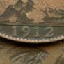 George V 1912 Copper Penny "H" Mint Mark - F to VF Condition - 3.00 Euro Each Image 2