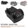 Battery Adapter Converter For Makita 18V Li-ion Battery To Milwaukee 18V ForMAKITA BL1860B/BL1860/BL1850 Image 3