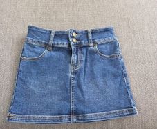 Princess Polly denim skirt as new uk 4