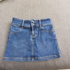 Princess Polly denim skirt as new uk 4