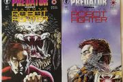 Predator VS Magnus Robot Fighter Issues #1 &amp; 2 Complete Set (1993) Dark Horse/Valiant Crossover
