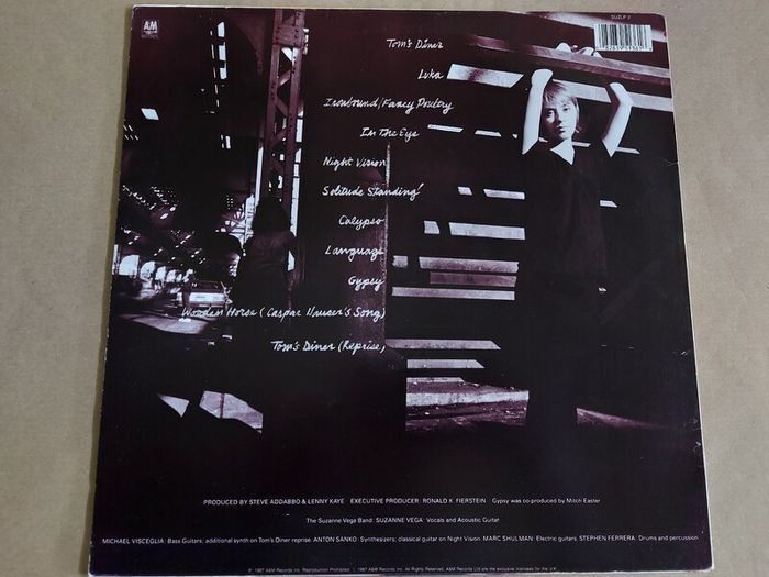 Suzanne Vega - Solitude Standing - Vinyl Record + Hundreds More