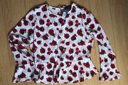 Rose print Blouse BNWT