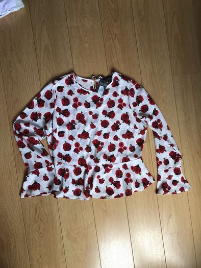 Rose print Blouse BNWT