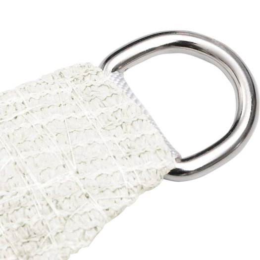 Sunshade Sail 160 g/sq. m White 7x7 m HDPE