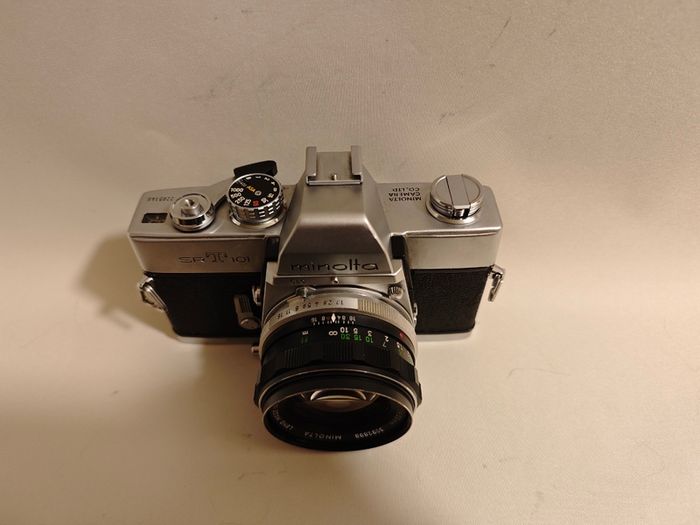 Minolta SRT101 (1970) + MC Rokkor 55mm f/1.7 - Serviced & Ready to Use Film Camera