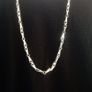 925 Heavy sterling silver fancy link necklace 79.5g Image 5