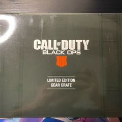 Call Of Duty Black Ops 4 Limited Edition Gear Crate Boxed
