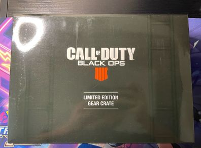 Call Of Duty Black Ops 4 Limited Edition Gear Crate Boxed