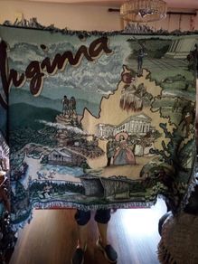 Vintage wall hanging