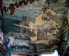 Vintage wall hanging