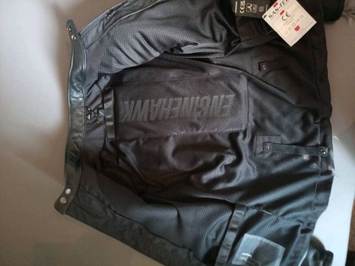 Enginehawk Leather Motorcycle Jacket