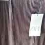 trousers Bnwt Zara size large pleated wide leg trousers plum shade Image 5