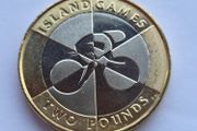 Gibraltar 2 Pound Coin Island Games UNC